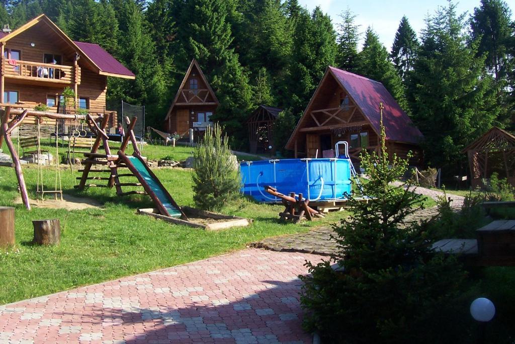 Hotel Boykivskiy Dvir Jasenyca Zamkova Exteriér fotografie
