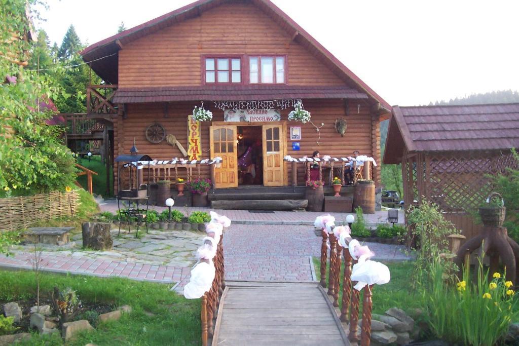 Hotel Boykivskiy Dvir Jasenyca Zamkova Exteriér fotografie